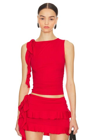 LIONESS Rendezvous Top in Crimson from Revolve.com | Revolve Clothing (Global)