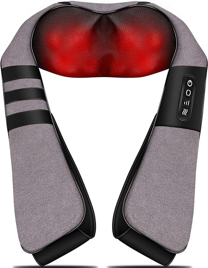 Massagers for Neck and Back Pain Relief,Great Gifts for Women/Men/Dad/Mom Birthday,Shiatsu Should... | Amazon (US)