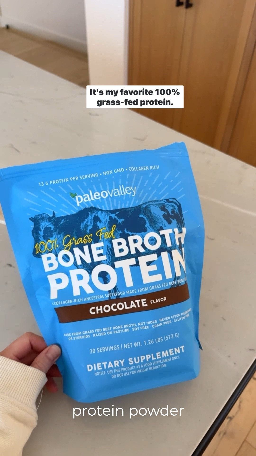 HEALTH \ my favorite grass-fed protein powder 

Wellness
Eating
Kitchen
Cooking 

#LTKWatchNow #LTKActive