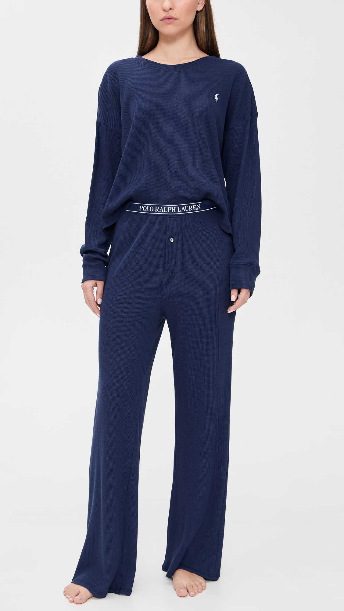 Crew Neck Wide Leg Pants Pajama Set | Shopbop