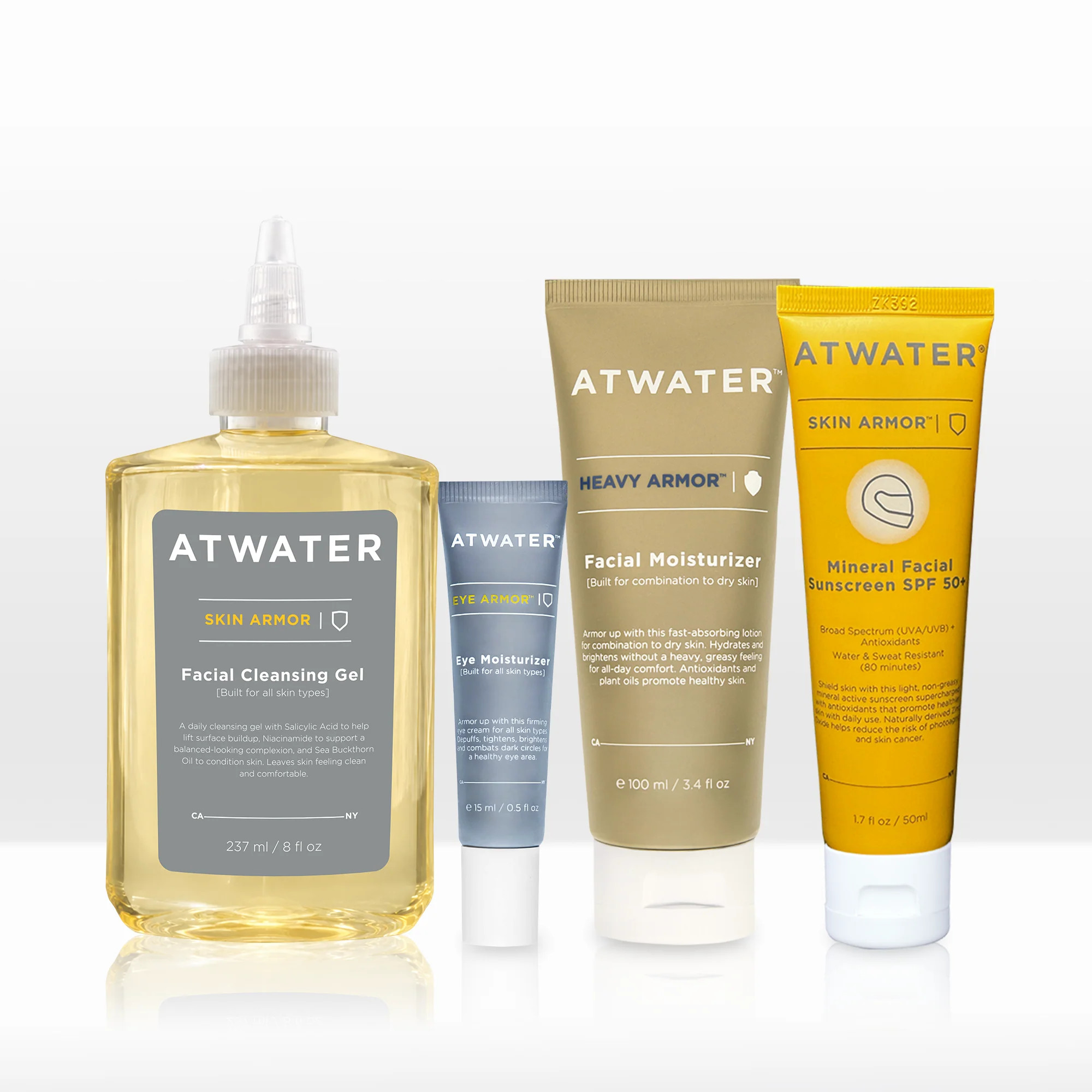 Heavy Armor Dry Skin Essentials Set | ATWATER