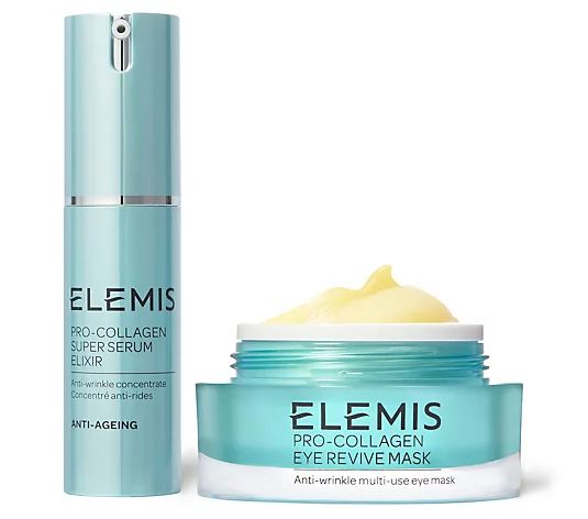 ELEMIS Pro-Collagen Super Serum & Eye Revive Set - QVC.com | QVC