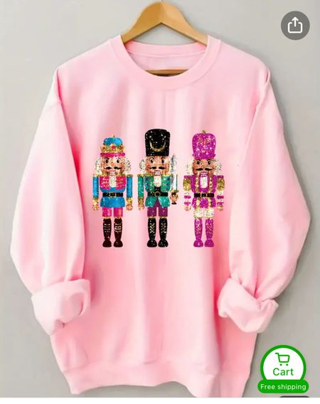 Sequin nutcracker sweatshirt 

#LTKSeasonal #LTKFindsUnder100 #LTKFindsUnder50