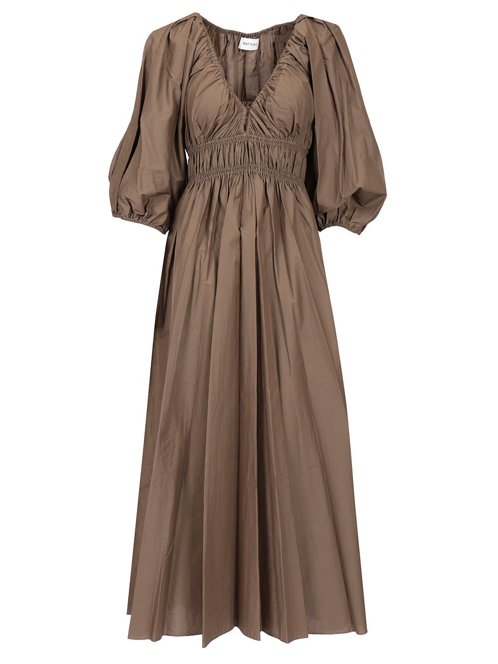 MATTEAU V-neck Dress | Italist.com US