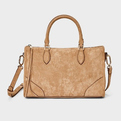 Satchel Crossbody Bag - A New Day™ Tan | Target