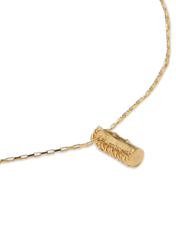 Alighieri Amore Embossed Pendant Necklace - Farfetch | Farfetch Global