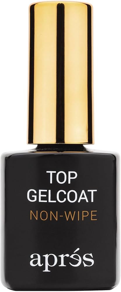 APR\u00c9S Non-Wipe Glossy Top Gelcoat 15ml | HEMA & TPO-Free Gel Nail Polish Soak Off Top Coat G... | Amazon (US)