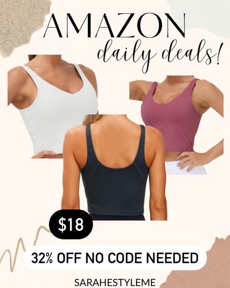 AMAZON DAILY DEALS ✨ Wed 4/10 limited time deal 

Workout style
Running outfits 
Sports bra
Running shorts

@amazonfashion #founditonamazon #amazonfashion #amazonfinds #ltkunder50 #ltkfind #momstyle #dealoftheday #amazonprime #outfitideas #ltkxprime #ltksalealert  #ootdstyle #outfitinspo #dailydeals #styletrends #fashiontrends #outfitoftheday #outfitinspiration #styleblog #stylefinds #salealert #amazoninfluencerprogram #casualstyle #everydaystyle #affordablefashion #promocodes #amazoninfluencer #styleinfluencer #outfitidea #lookforless #dailydeals
