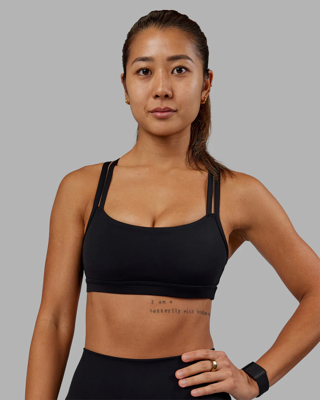 Velocity Sports Bra - Black | LSKD | LSKD