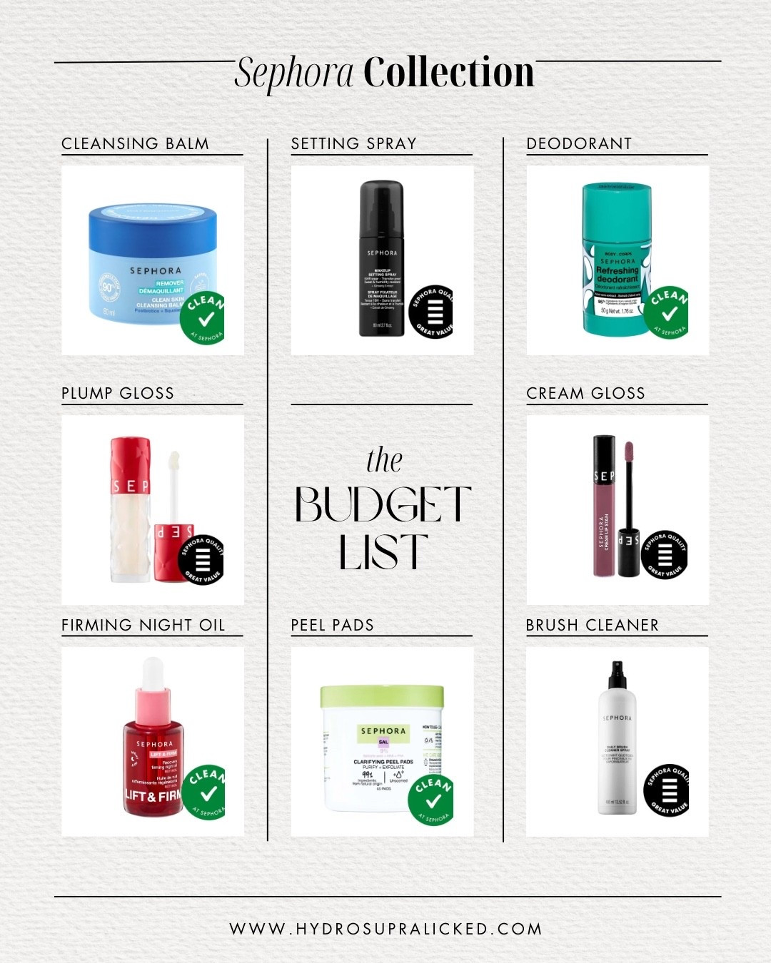 Save 30% on Sephora collection today!

These are trusted and tried products that I rebuy over and over. 

#LTKSaleAlert #LTKTravel #LTKBeauty