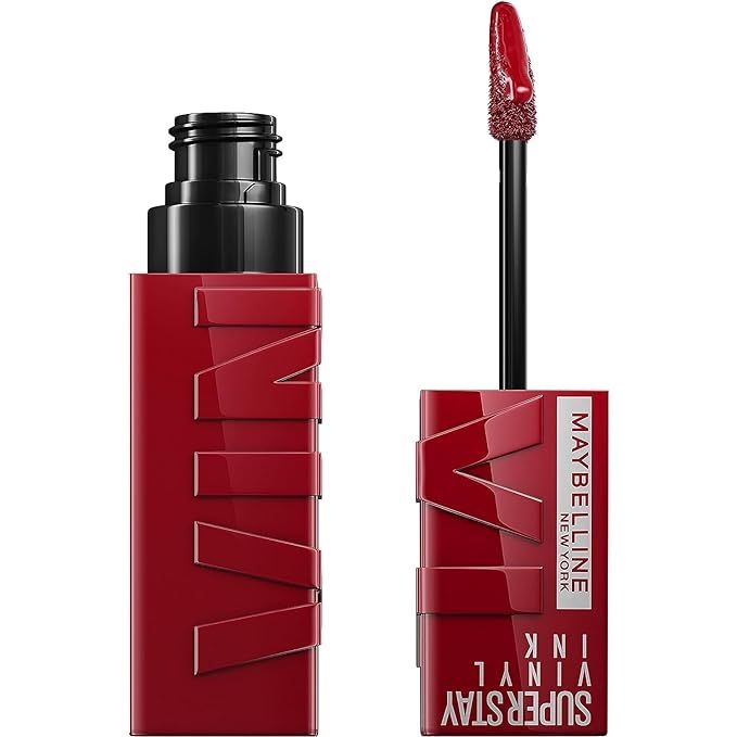 Maybelline Super Stay Vinyl Ink Longwear No-Budge Liquid Lipcolor Makeup, Highly Pigmented Color ... | Amazon (US)