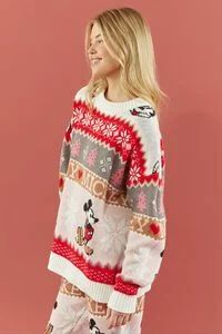 Disney Mickey Mouse Fair Isle Sweater | Forever 21 | Forever 21 (US)