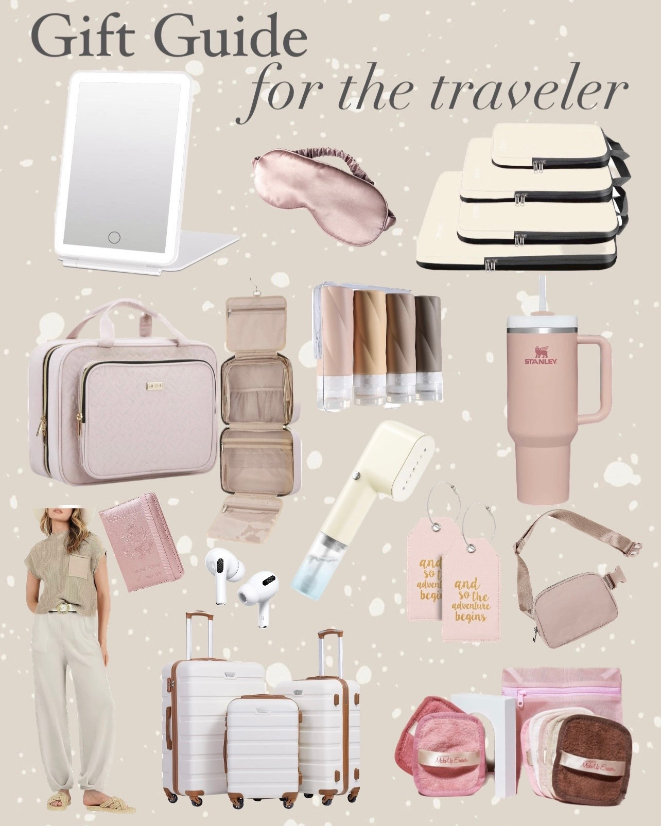 Gift Guide: for the traveler ✈️✨ These gift ideas are perfect for the travel girlie in your life. Gift her all the travel essentials!

#LTKHoliday #LTKTravel #LTKGiftGuide