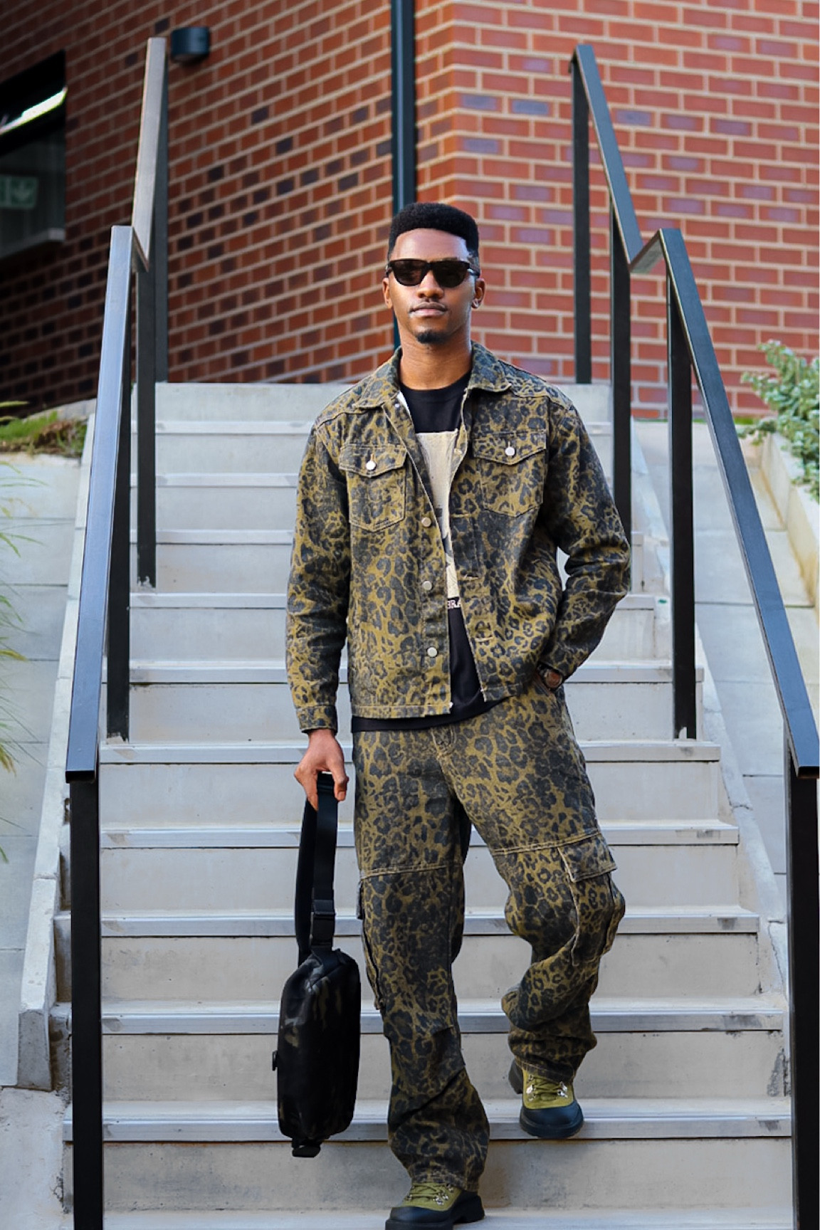 Spotted🐆: The perfect blend of bold and casual. Rocking the SHEIN Manfinity Hypemode Leopard Print Denim Suit in a size Medium—I’m 6ft tall and 183 lbs for reference. Tap to shop and step into style! #LeopardPrint #MensFashion #LTKMenswear 

#LTKMens #LTKWatchNow #LTKSeasonal