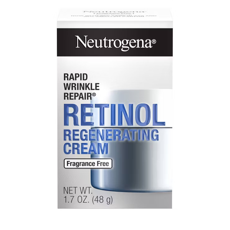 Neutrogena Rapid Wrinkle Repair Hyaluronic Acid & Retinol Face Cream - 1.7oz | Target