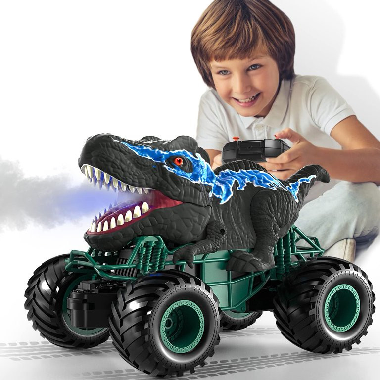 HopeRock Remote Control Dinosaur Car for Boys Kids Ages 3 4 5 6 7 8+ Years, 2.4ghz RC Dinosaur Tr... | Walmart (US)