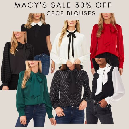 Macy’s big sale! 
Blouses on sale 
Cece blouses 
Holiday tops 


#LTKHoliday #LTKGiftGuide #LTKsalealert