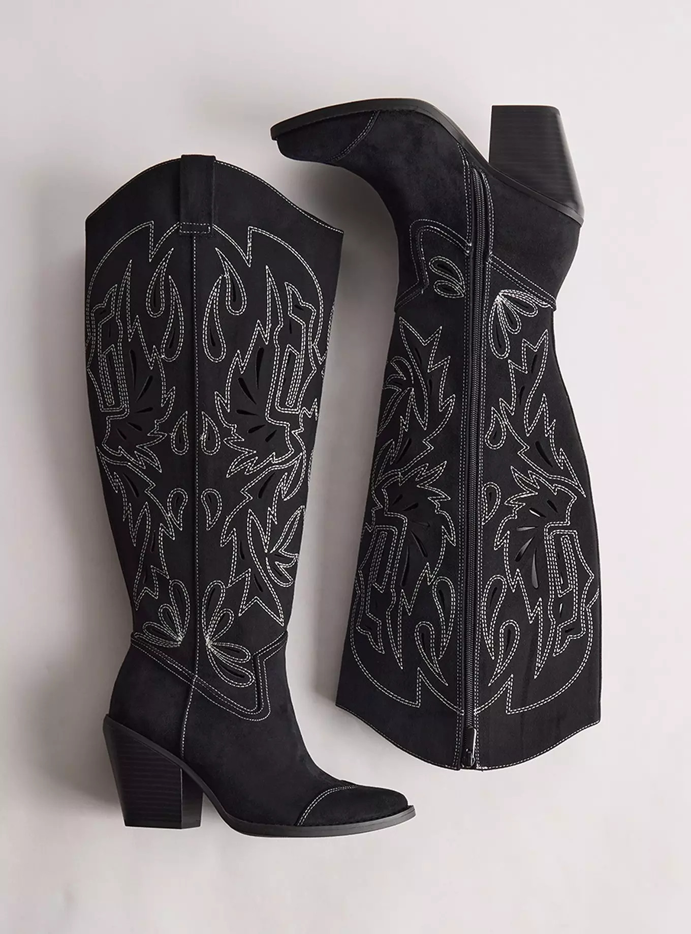 Western Heeled Knee Boot (WW) | Torrid (US & Canada)