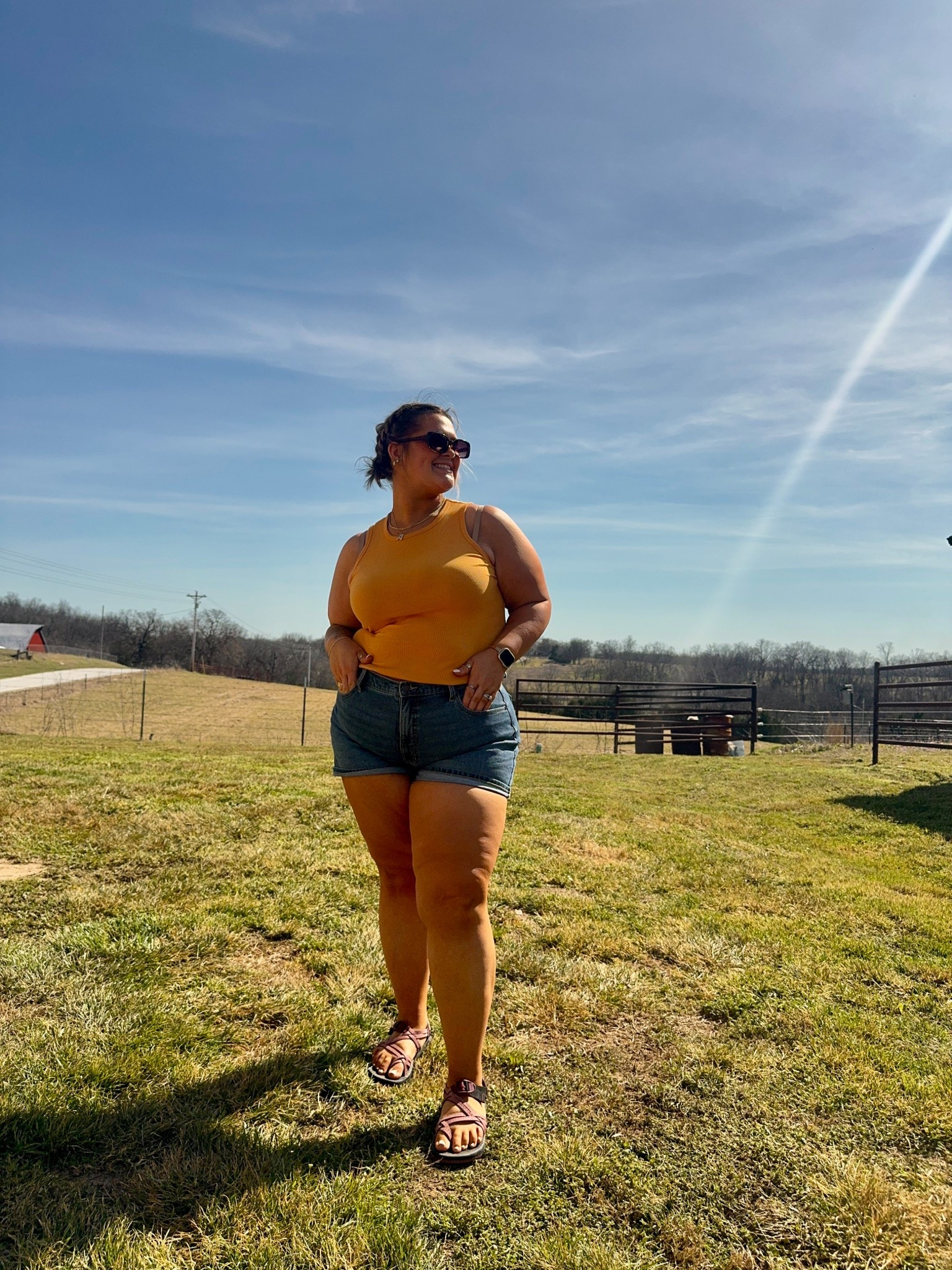Weather is confused in the Midwest but I’m not mad on the 90* days in March!! 🌸🌼🌱

#Size18Style
#CurvyStyle
#PlusSizeOutfits
#MidSizeFashion
#CurvyConfidence
#BodyConfidence
#PlusSizeSpring
#RealBodies
#StyleAtAnySize