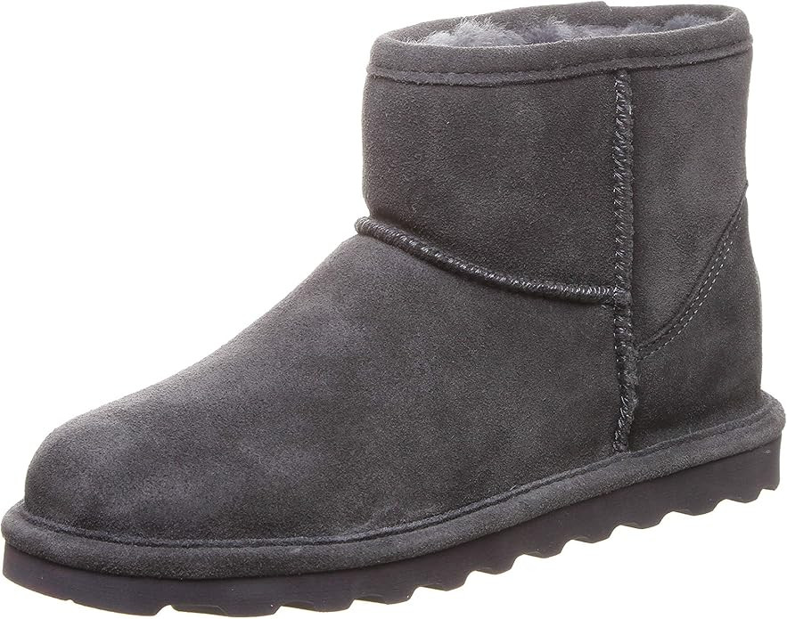 BEARPAW Women's Alyssa Various Colors | Women's Ankle Boot | Women's Slip On Boot | Comfortable W... | Amazon (US)