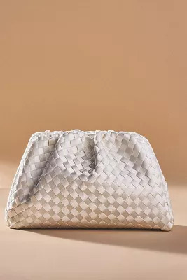 The Frankie Clutch: Woven Satin Edition | Anthropologie (US)