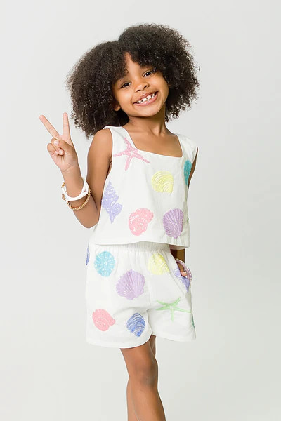 Seashells Shorts | Belle Cher