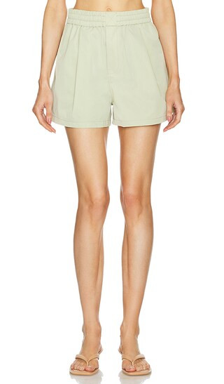 Tech Gabardine Boxer Shorts in Light Olive | Revolve Clothing (Global)