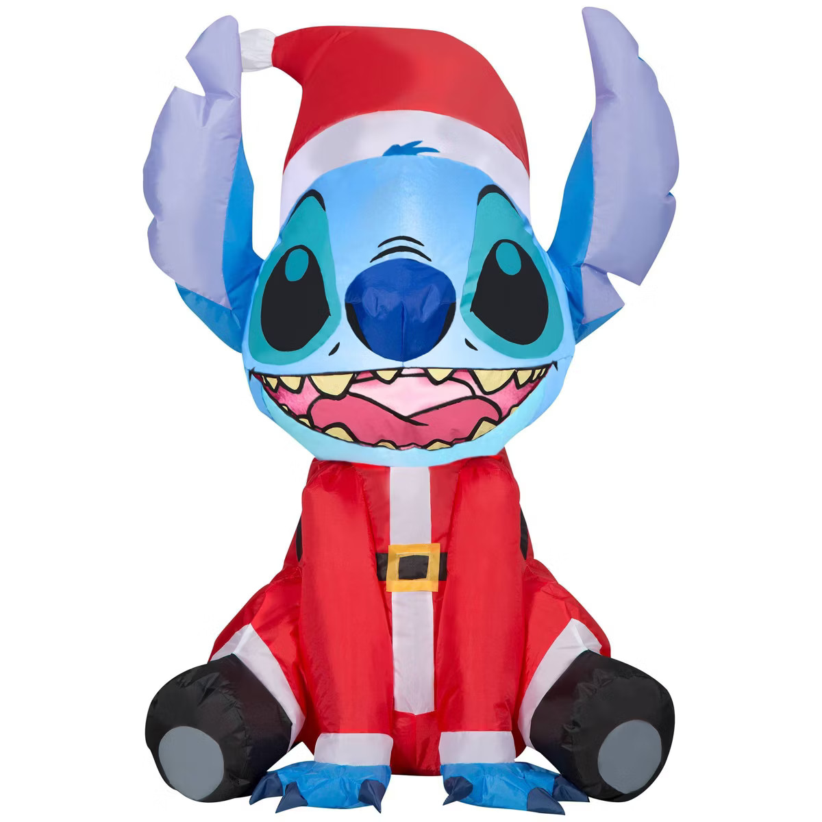 3' Disney Lilo & Stitch Santa Stitch Christmas Inflatable Decoration | Target