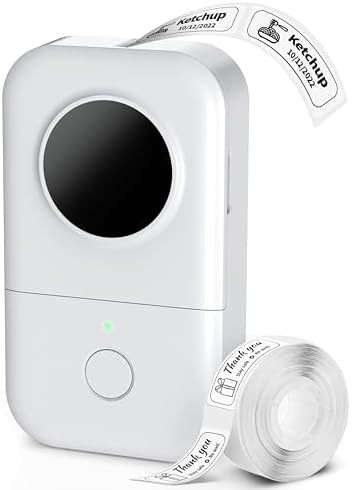 Phomemo D30 Label Maker, Bluetooth Mini Label Maker Machine, Portable Thermal Printer Small Recha... | Amazon (US)