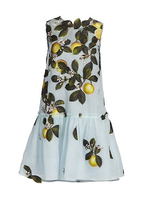 Citrus Primavera Peplum Hem Dress | Saks Fifth Avenue
