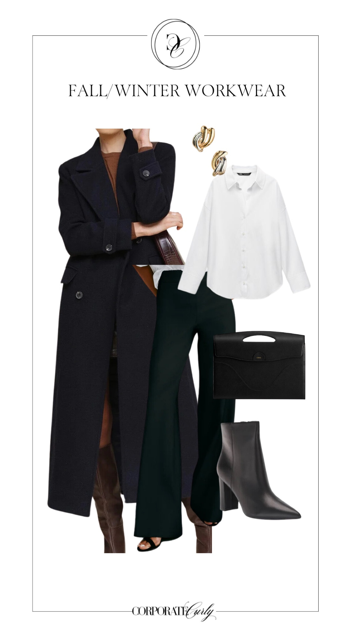 Tailored to perfection.  This chic fall/winter work outfit is all about sharp lines, cozy layers, and effortless elegance. Perfect for making a statement at the office! 
#ChicTailoredStyle #WorkwearGoals #FallWinterFashion #PolishedAndProfessional #EffortlessElegance #TailoredToPerfection #OfficeOutfitInspo #SeasonalStyle #WorkwearWardrobe #ModernWorkLook



#LTKWorkwear #LTKSeasonal #LTKStyleTip