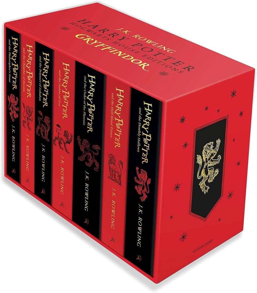 Harry Potter Gryffindor House Editions 7 Books Set | Amazon (US)