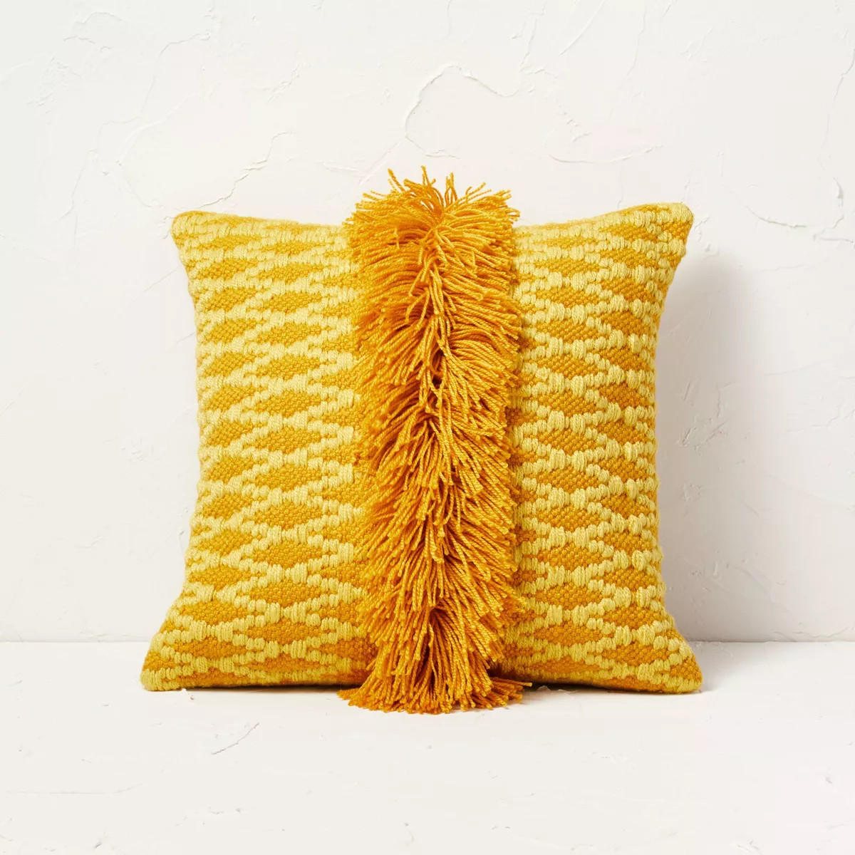 Diamond Textured Woven Square Throw Pillow - Opalhouse™ designed with Jungalow™ | Target