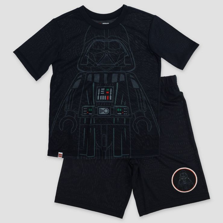 Boys' LEGO Star Wars Darth Vader 2pc Pajama Set - Black | Target