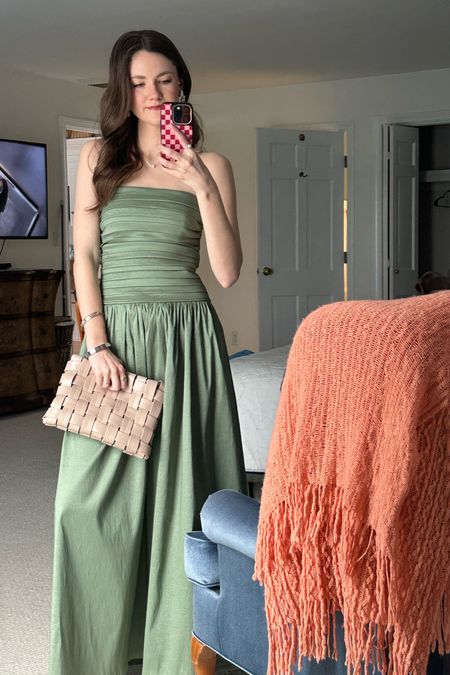 Abercrombie Emerson gown // green gown // clutch // green dress // sage dress // wedding guest dress // sage green // event gown // maxi dress // floor length dress 

#LTKwedding #LTKSeasonal #LTKstyletip