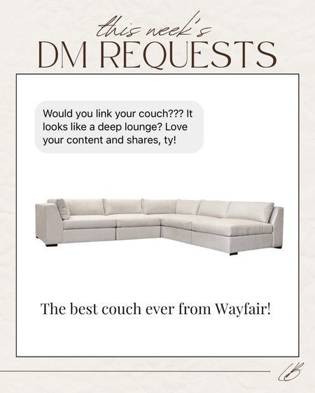 The best couch from Wayfair! 

#LTKsalealert #LTKhome #LTKunder50