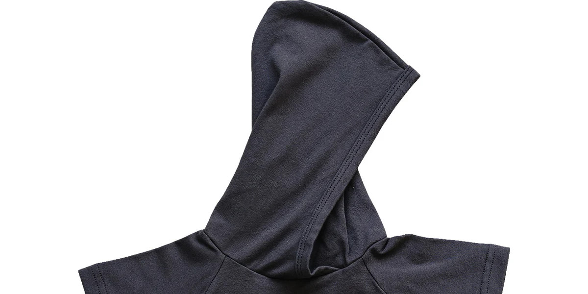 Slate Hooded Tee | Mebie Baby