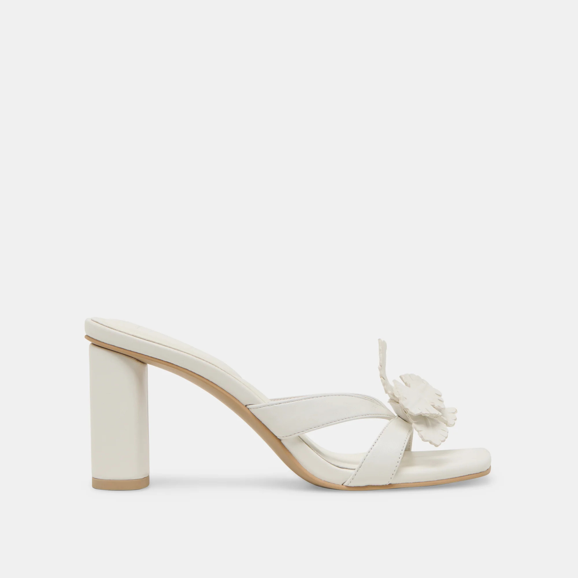 Nikil White Leather Heels | Dolce Vita | DolceVita.com