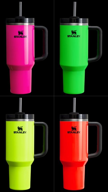 Neon Stanley’s are here!!!! 

THE NEON QUENCHER H2.0 FLOWSTATE™ TUMBLER | 40 OZ | 1.18 L

THE NEON QUENCHER H2.0 FLOWSTATE™ TUMBLER | 30 OZ | 0.88 L

