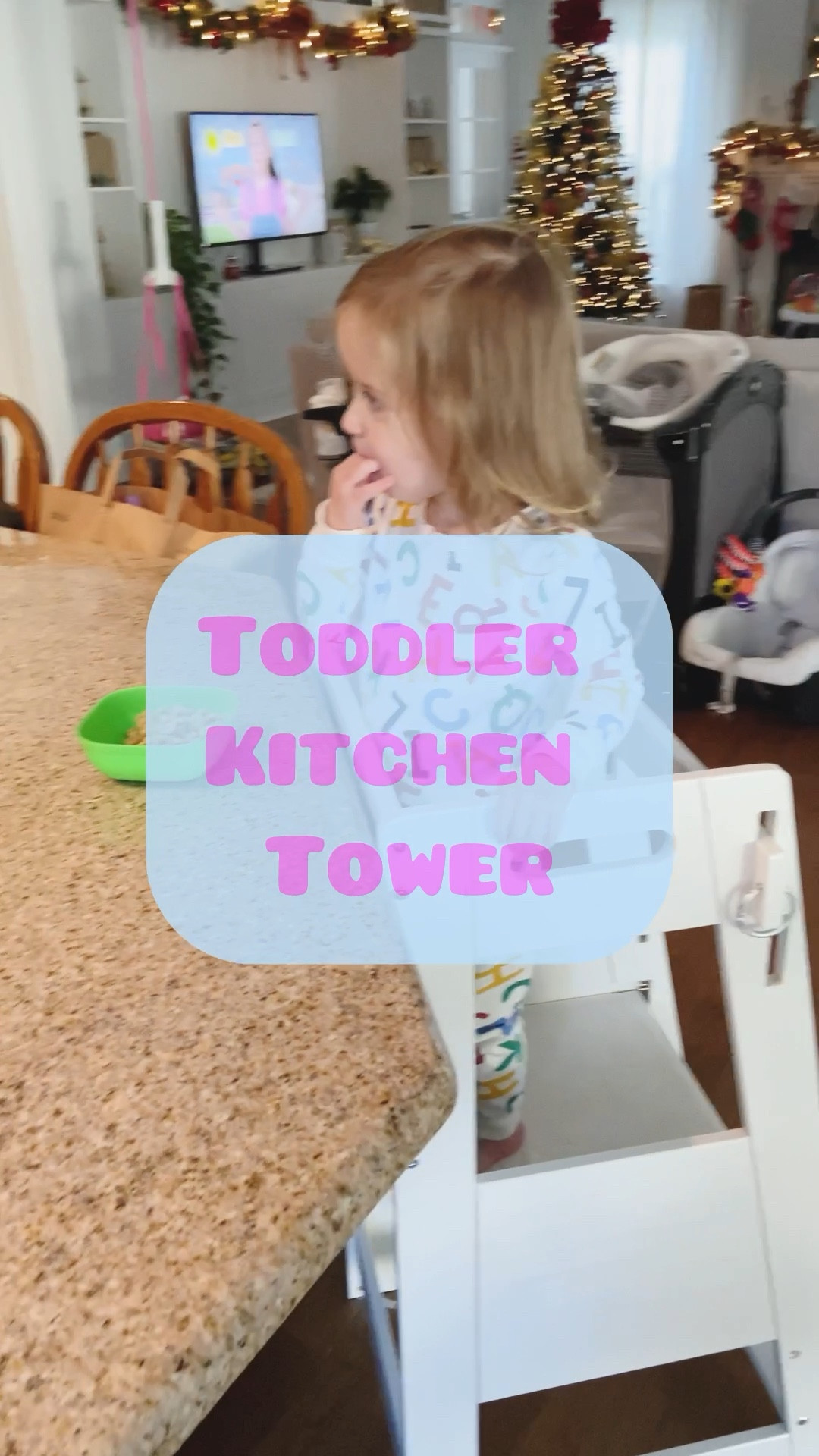 A practical gift option for your toddler is this kitchen tower from Amazon. We use it for snack time, helping to cook , and sensory activities at the counter. It comes with an anti slip mat and is the perfect way to help with independence. 

Toddler Gift | Toddler Girl Gift Idea | Toddler Boy Present | Amazon Christmas Gift | Toddler Step Stool | Toddler Montessori Tower | Amazon Find 

#LTKbaby #LTKkids #LTKGiftGuide