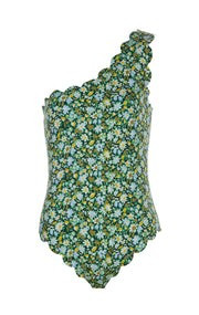 Santa Barbara Maillot in Meadow Flower Print Horizon | Marysia Swim