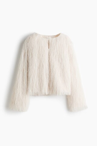 H & M - Fringe Jacket - Beige | H&M (AU)