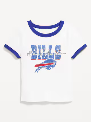 NFL™ Buffalo Bills™ Fitted Graphic Ringer T-Shirt for Girls | Old Navy (US)