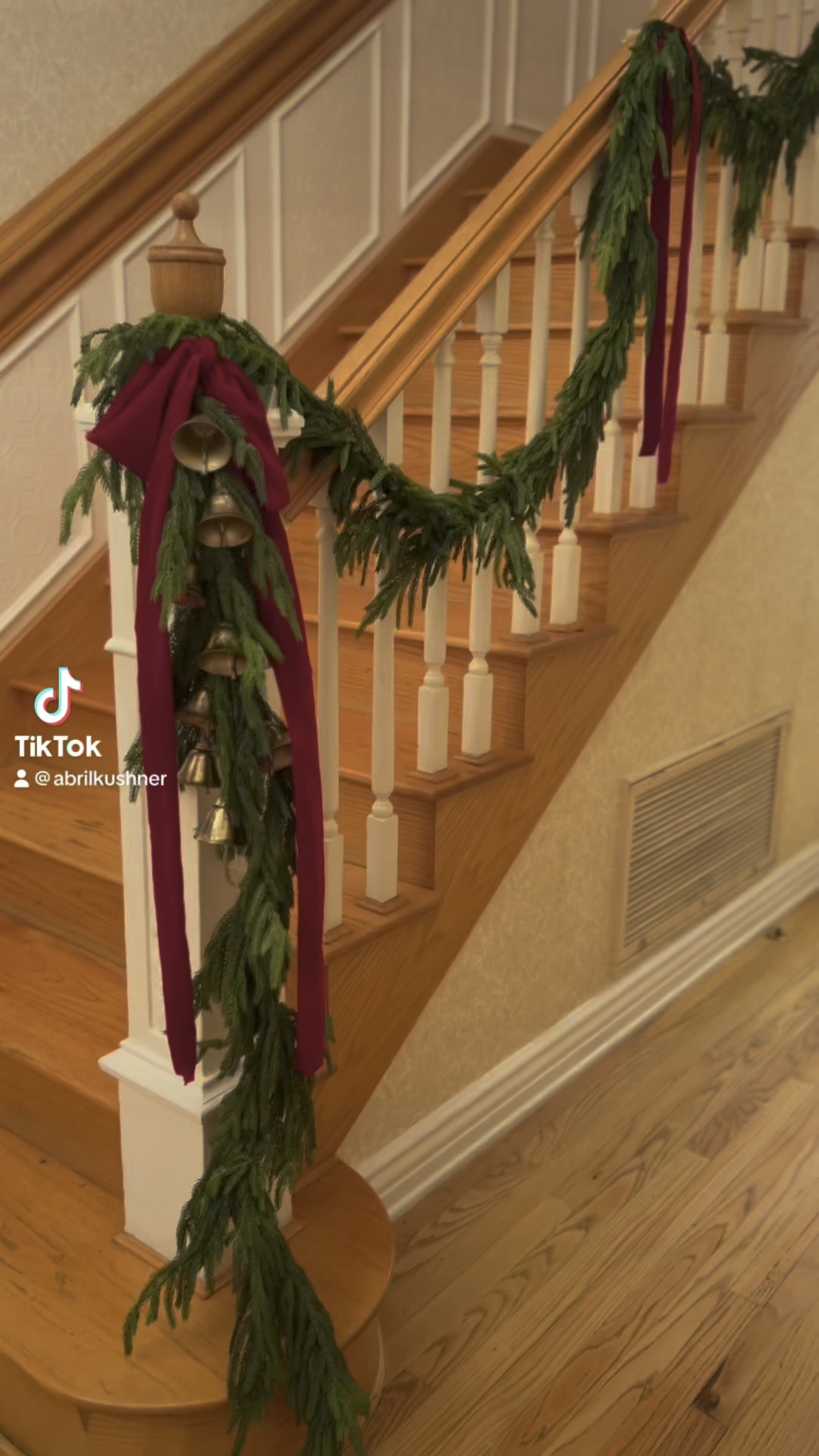 Here’s how I styled my staircase for the holidays with this 15ft Norfolk garland from Kirkland a it’s so pretty and was just the right size for my home. 

#LTKHolidaySale #LTKHoliday #LTKSeasonal
