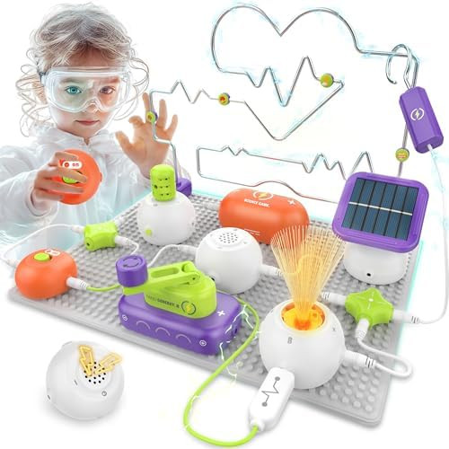 Science Kits for Kids - STEM Kits for Kids, Electronics Exploration Kit, Over 150 Projects, 14 Ci... | Amazon (US)