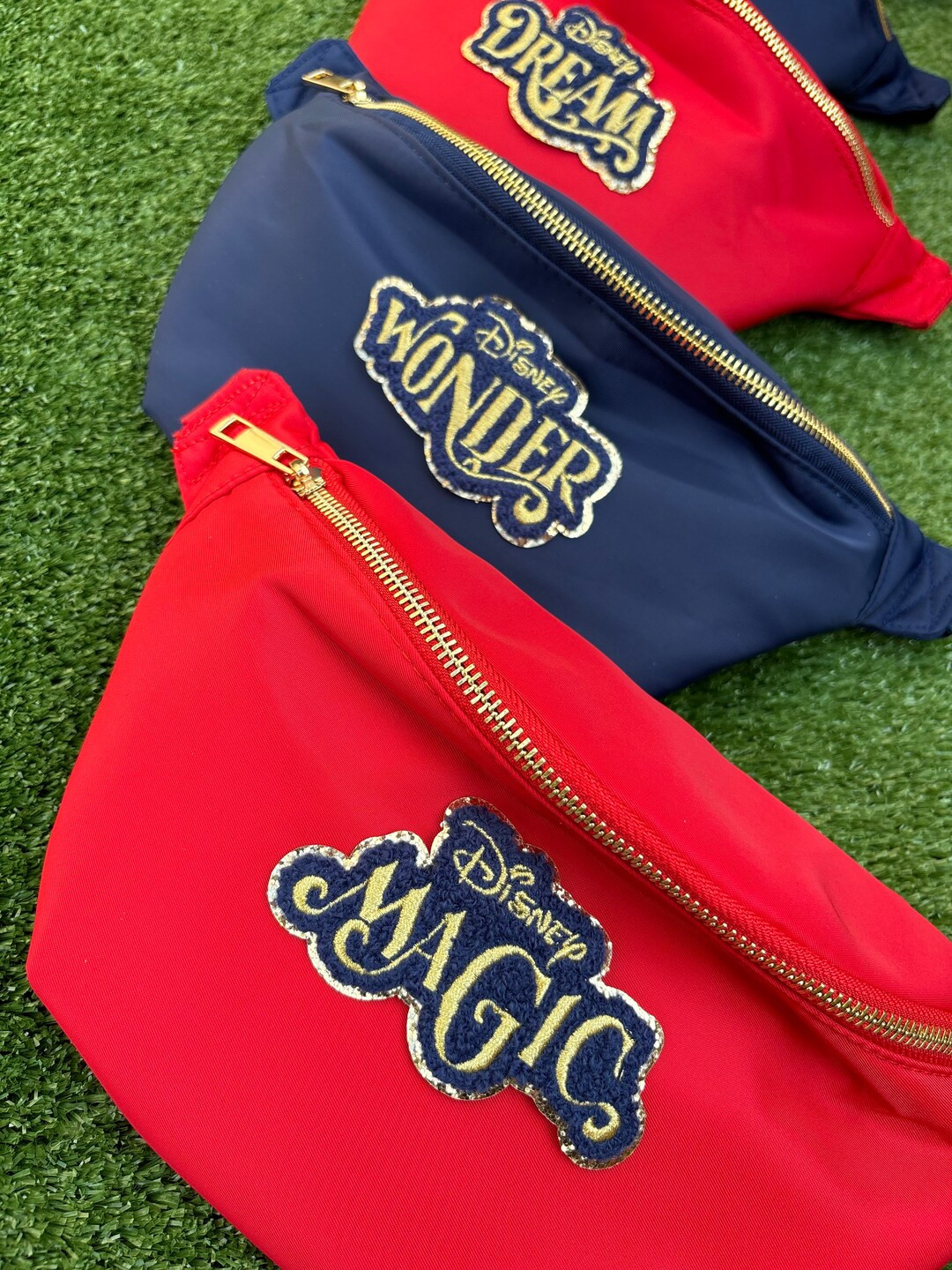 Cruise Mouse Fanny Pack Waist Bag | Patch Sewn On - Etsy | Etsy (US)