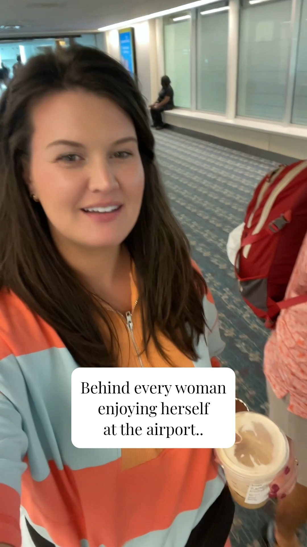 Behind every women enjoying herself at the airport is a Type-A man carrying the luggage and finding the gate 🤣🤩 
We had the best vacation...linking all of my must-haves for traveling with toddlers! 