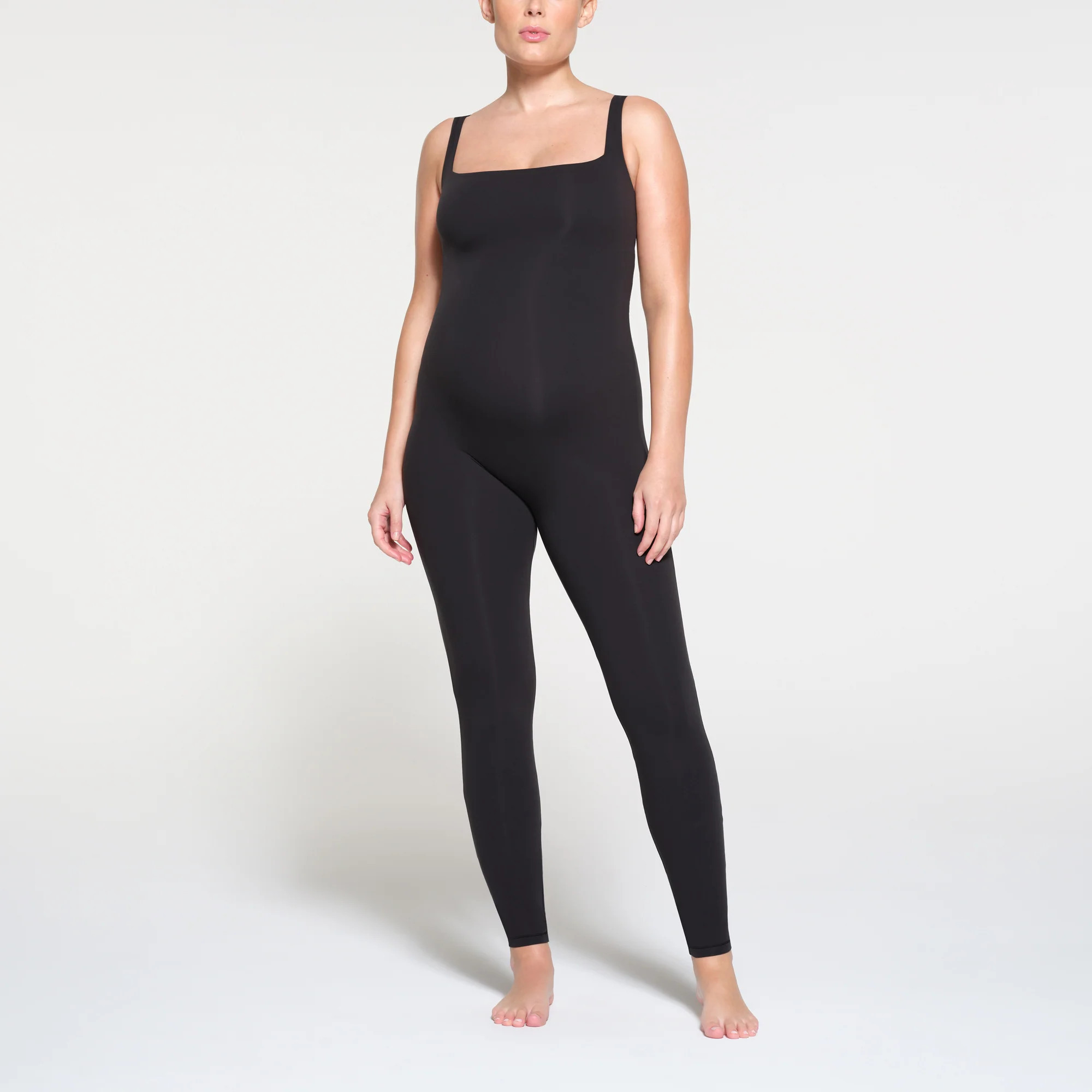 SKIMS Maternity Catsuit (Bodysuit) | Black | 2XS | Fits Everybody | SKIMS (US)
