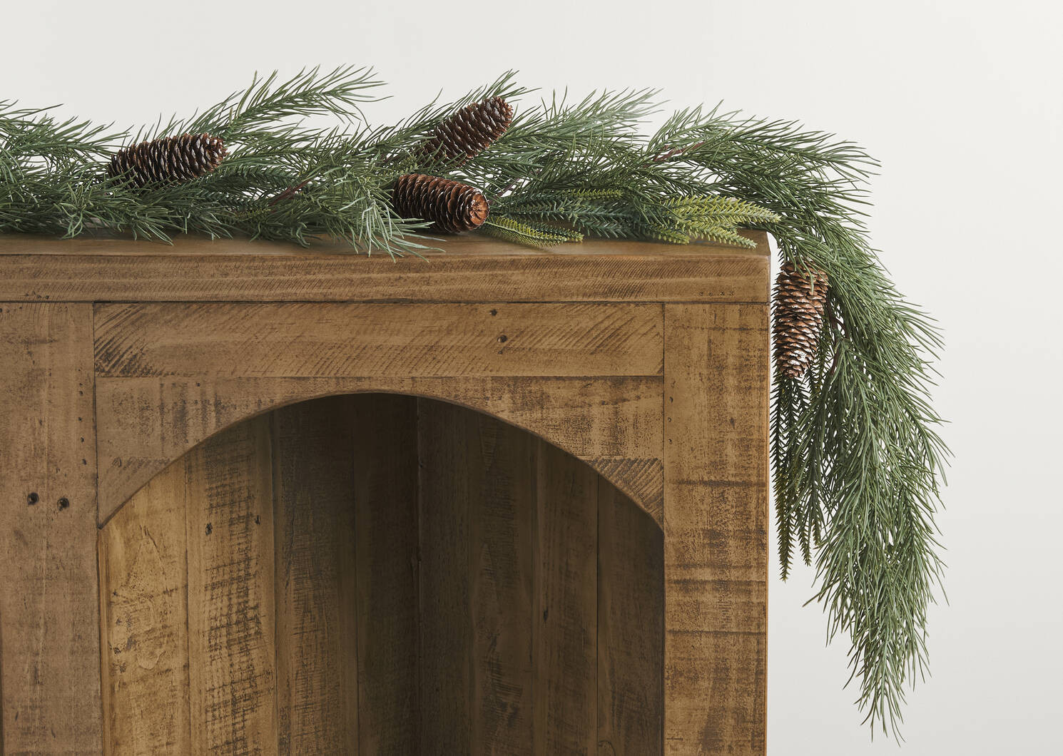 Kringle Frosted Pine Garland | Urban Barn