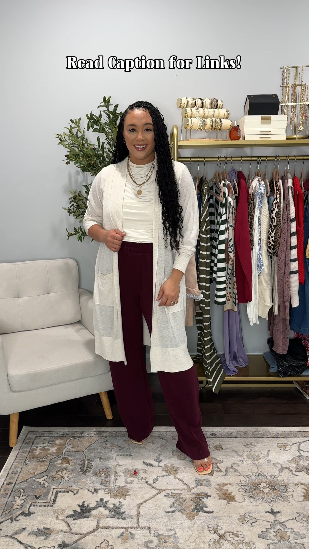 Wearing a large in all target pieces. The pants are very long I’m only 5”4 but without a heel they drag the ground #target #targetfashion #targetstyle #targetoffice